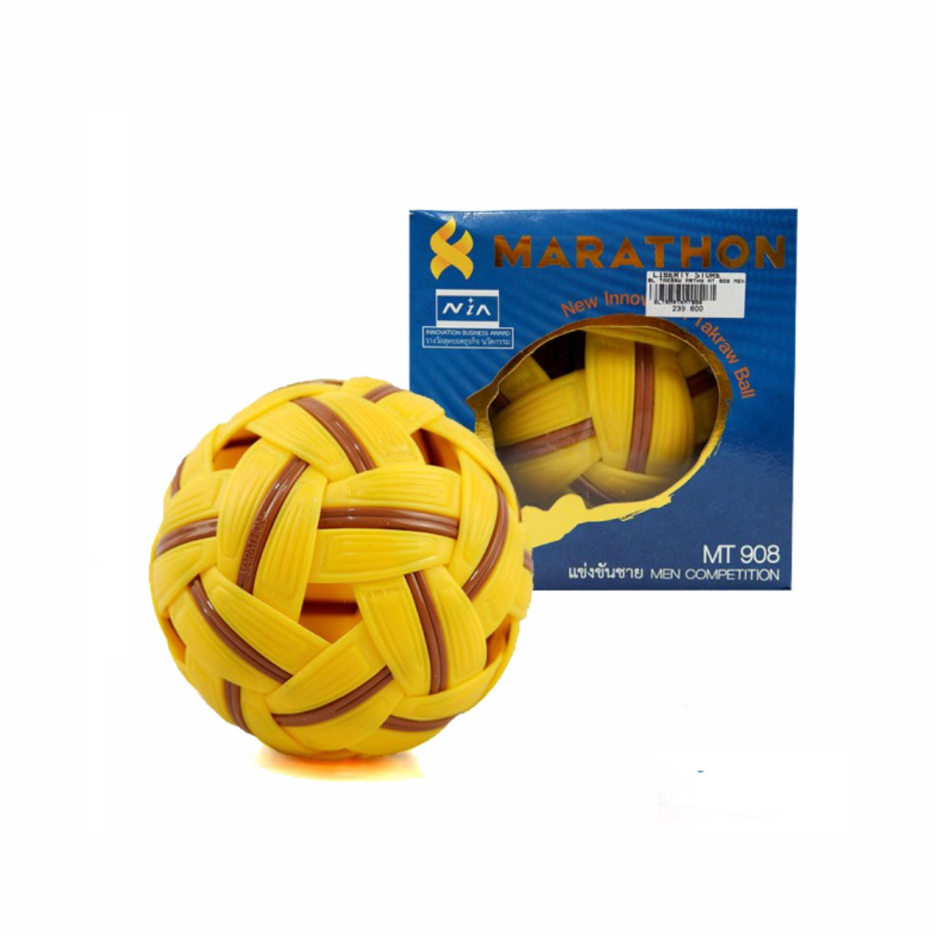 Bola Takraw original MARATHON MT 908 MT 909 Bola kaki takraw import