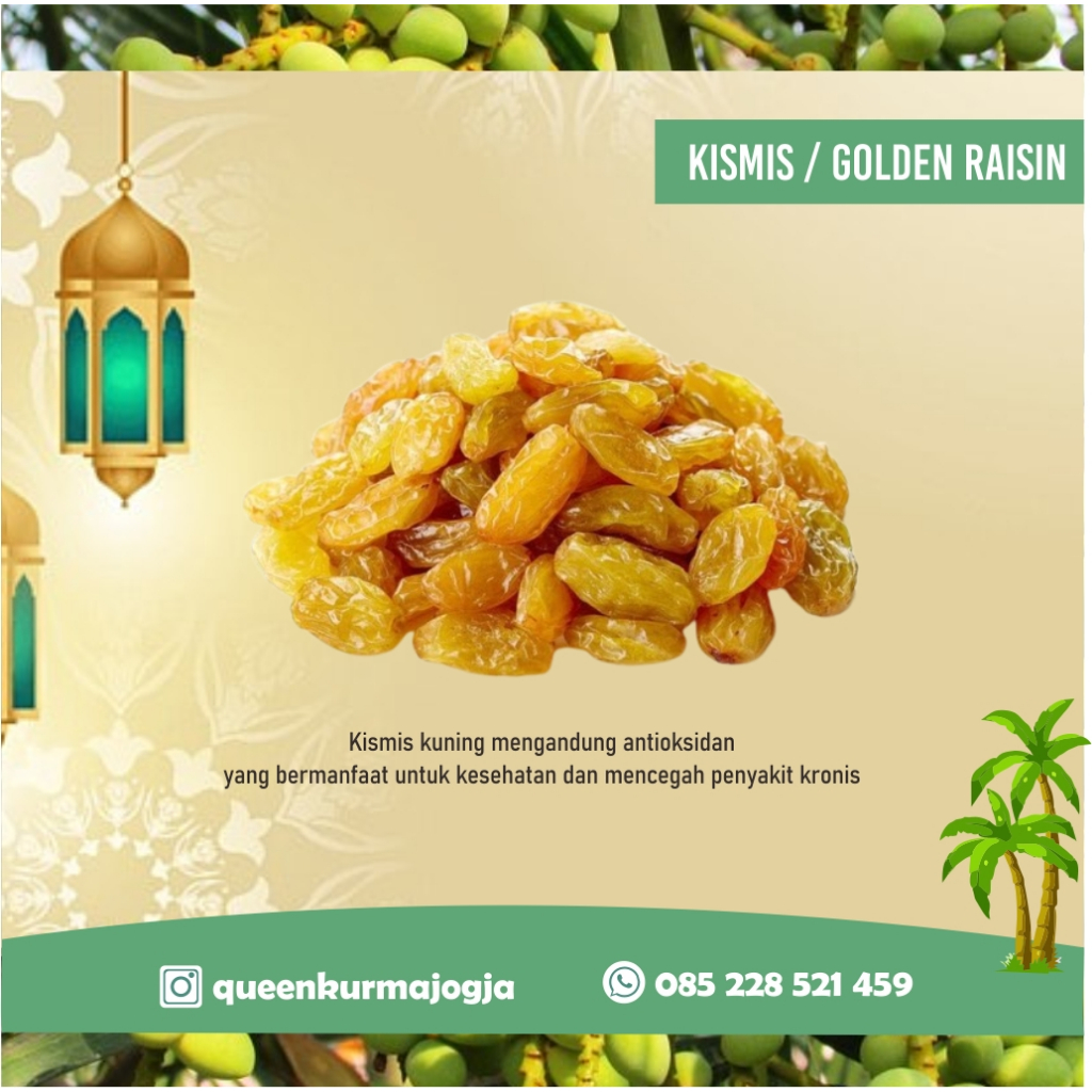 

Kismis Manis (Golden Raisin) 250 g
