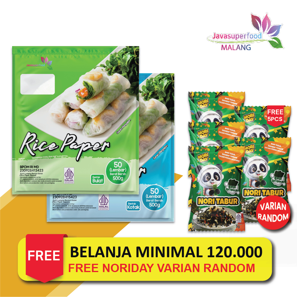 

Rice Paper 300g / Banh Trang High Quality Rice Paper 22cm / Kulit Lumpia Vietnam Rice Paper / rice roll spring roll / 300g