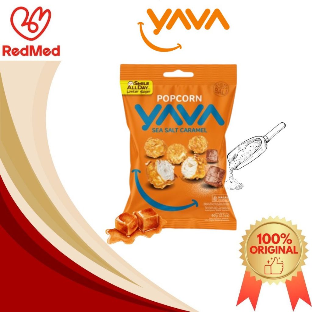 

YAVA POPCORN SEA SALT CARAMEL 60GR