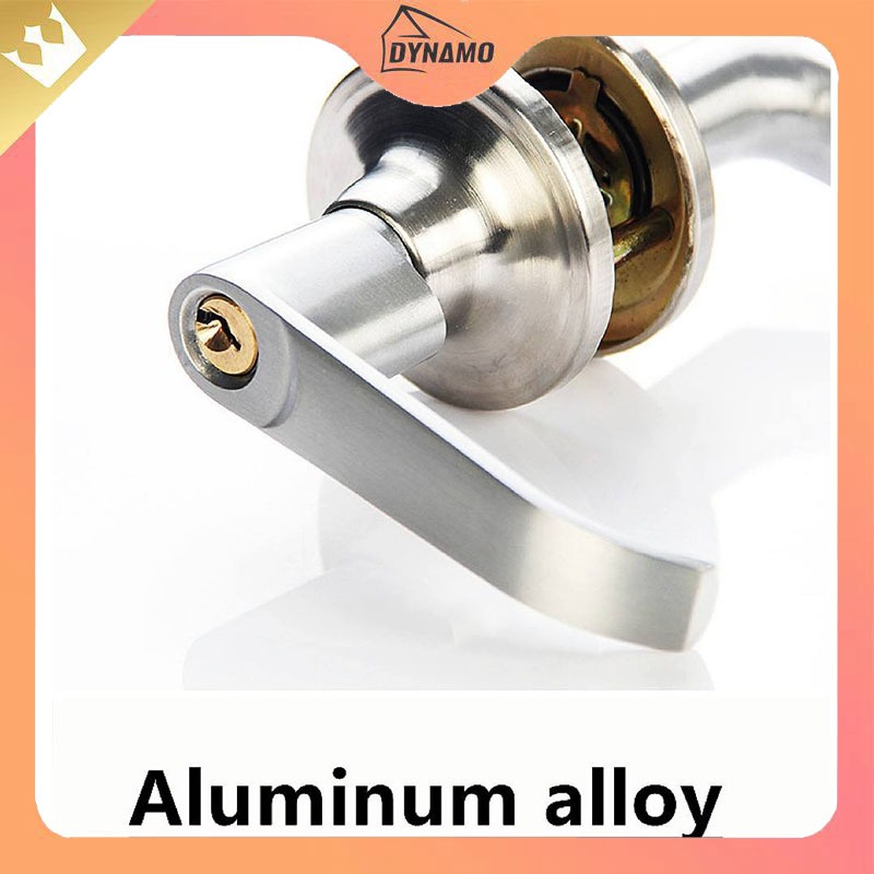 Kunci Gagang Tiga Kutub Kunci pintu baja tahan karat Kunci pintu kamar mandi Kunci pintu kantor Kunc