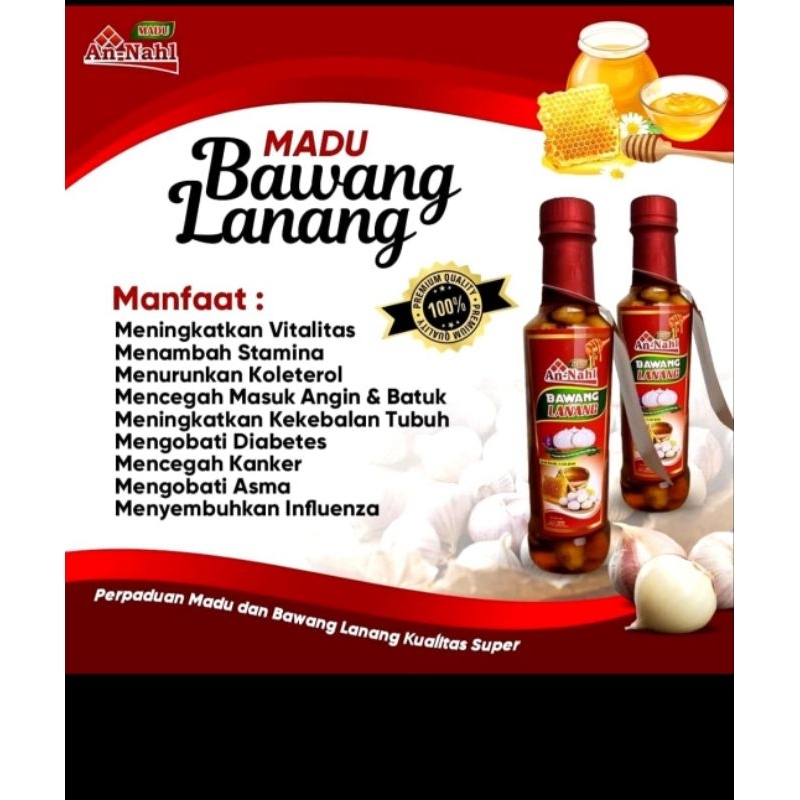 

madu bawang lanang annahl 100% ori