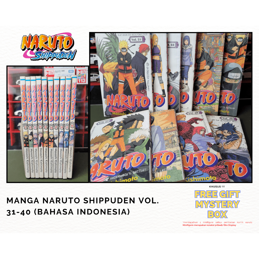 (Bahasa Indonesia) Komik/Manga Naruto Shippuden, VOL. 31-40