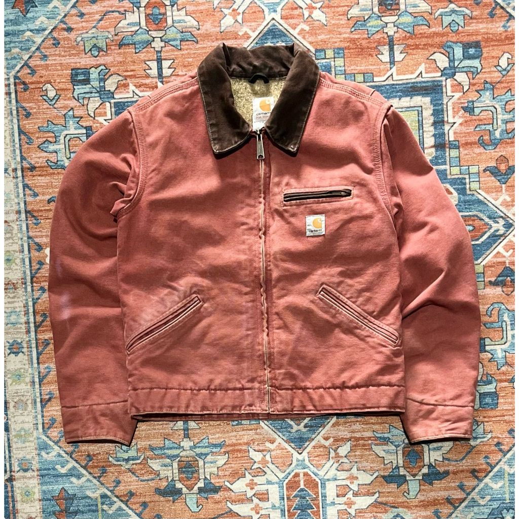 CARHARTT DETROIT JACKET WJ097 VRS - SALMON