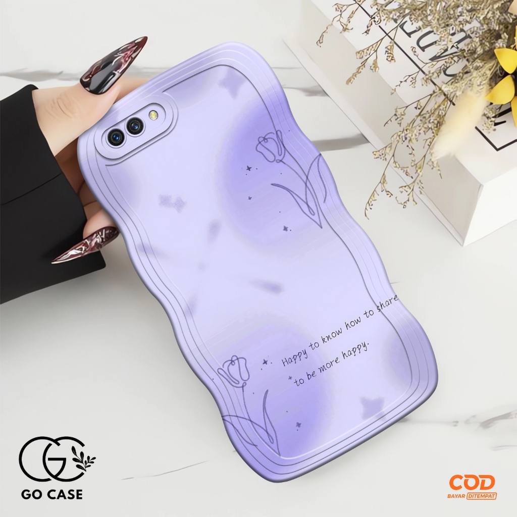 Softcase Casing Hp Oppo A3S Gelombang Softcase Oppo A3S Gelombang - Soft case Handphone - Kesing - S