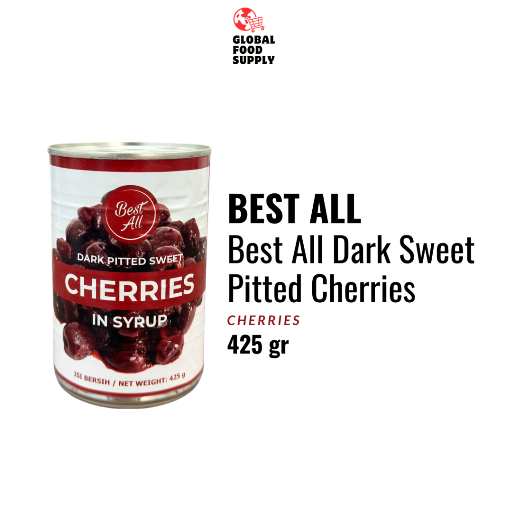 

Best All Dark Sweet Pitted Cherries 425 gr