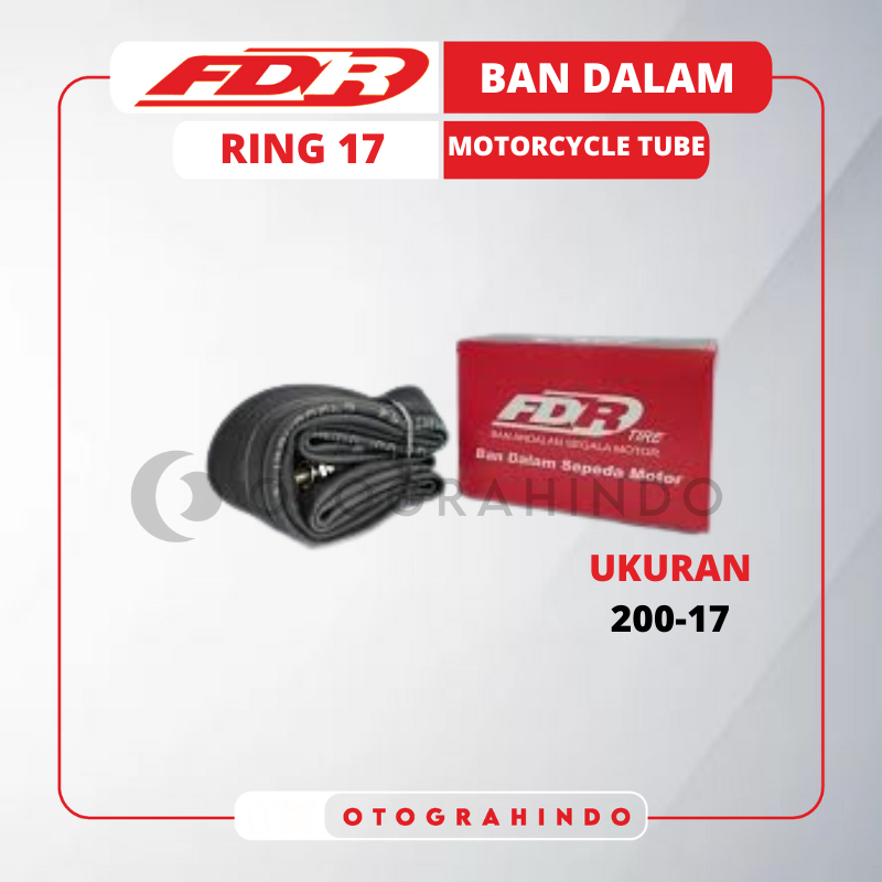 BAN DALAM SEPEDA MOTOR FDR UKURAN 200-17 RING 17