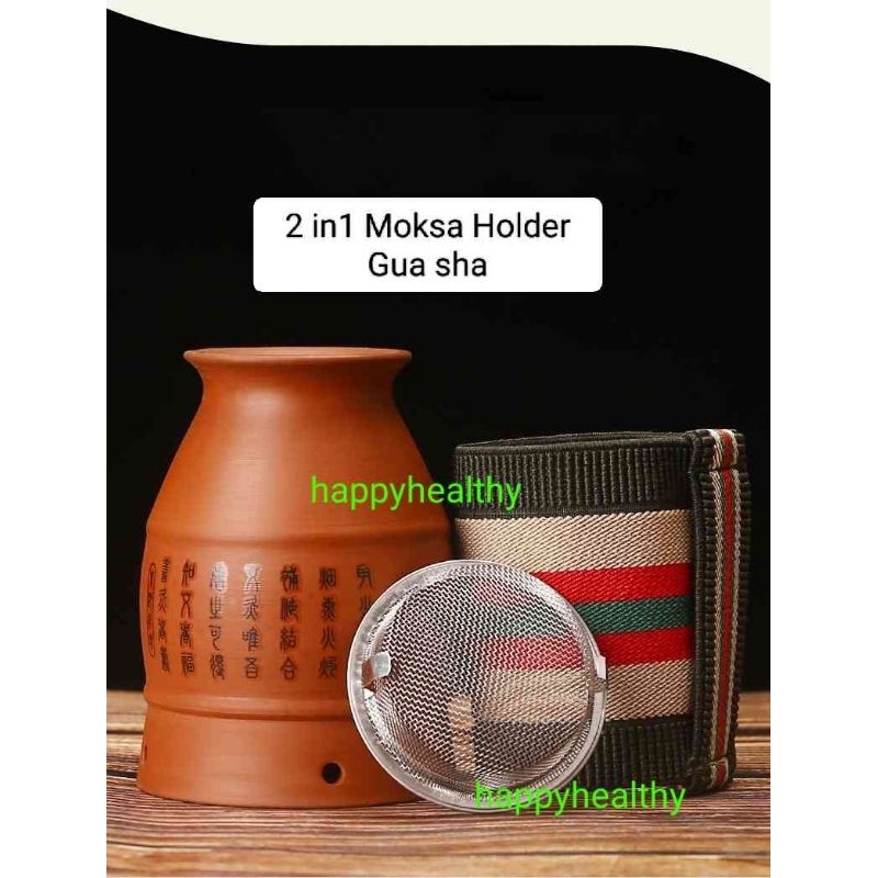 Moxa, moksa Guasha Holder,Alat penyanggah Guasha moxa panjang,moksa sate