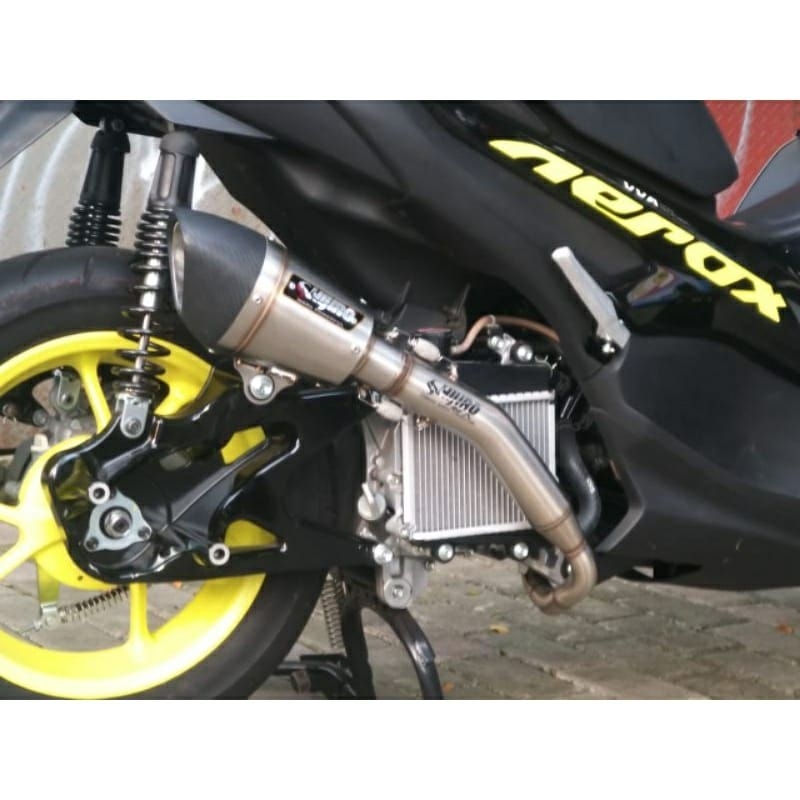 KNALPOT SHIJIRO RACING TYPE COBRA R1 SE AEROX NEW AEROX OLD