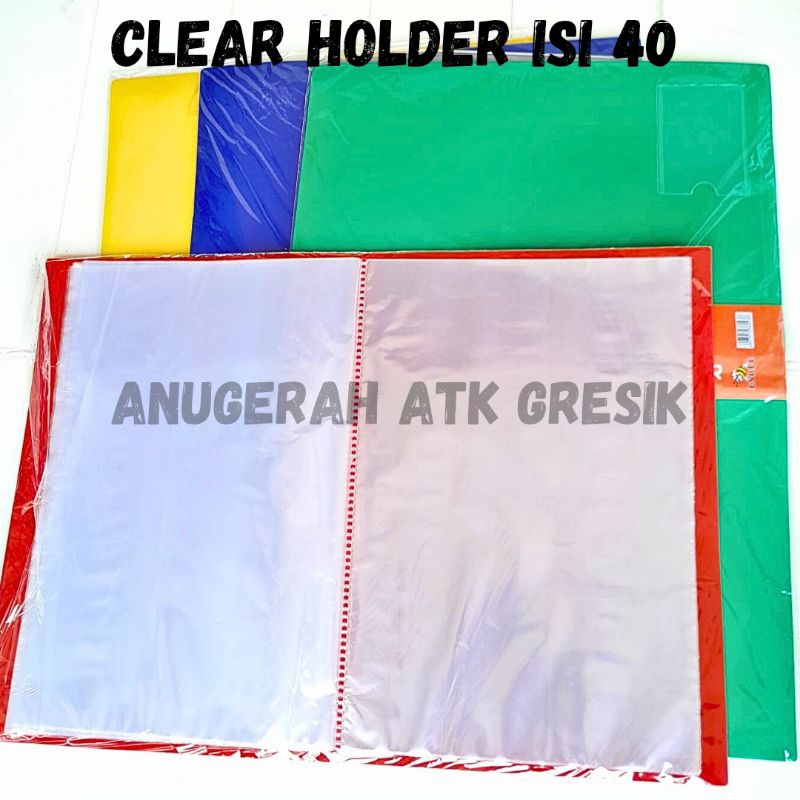 

Map Clear Holder / Display book Isi 40 Pocket Folio
