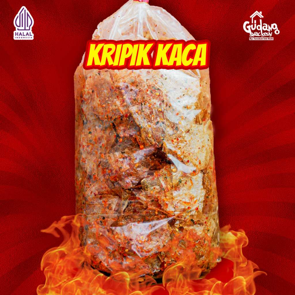 

Kripca Keripik Kaca 250g Pedas Daun Jeruk Cikruh