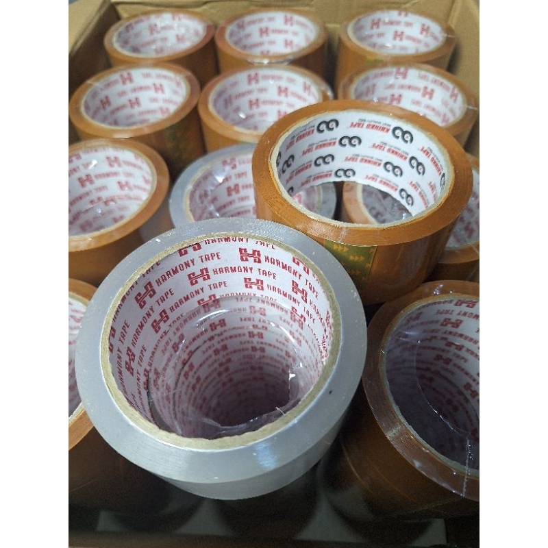 

Isi 6 Roll Lakban 72 Yard/Lakban Tanggung/Selotip/Pita Perekat/Plakban/Lakban Bening Coklat/Opp