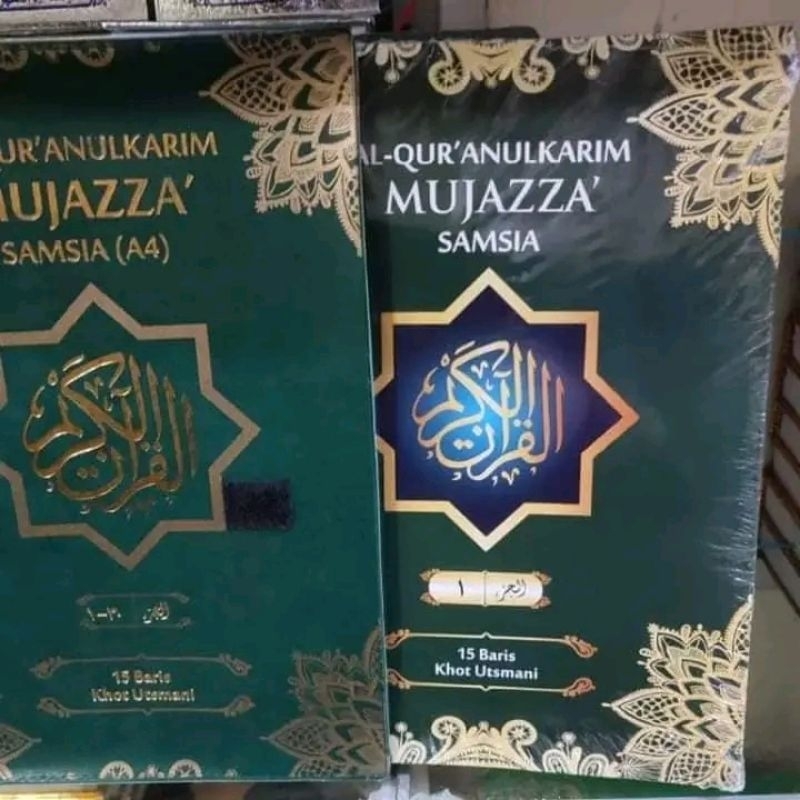 Al Qur'an Perjuz Mujazza Samsia A4