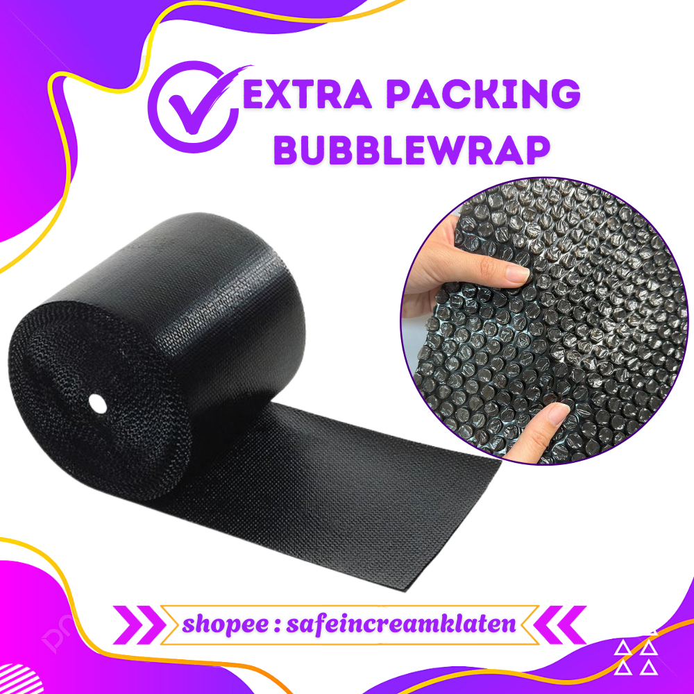 

Bubblewrap Extra Pack Pengaman Packing Buble WrapTambahan Packing Barang Saat Pengiriman