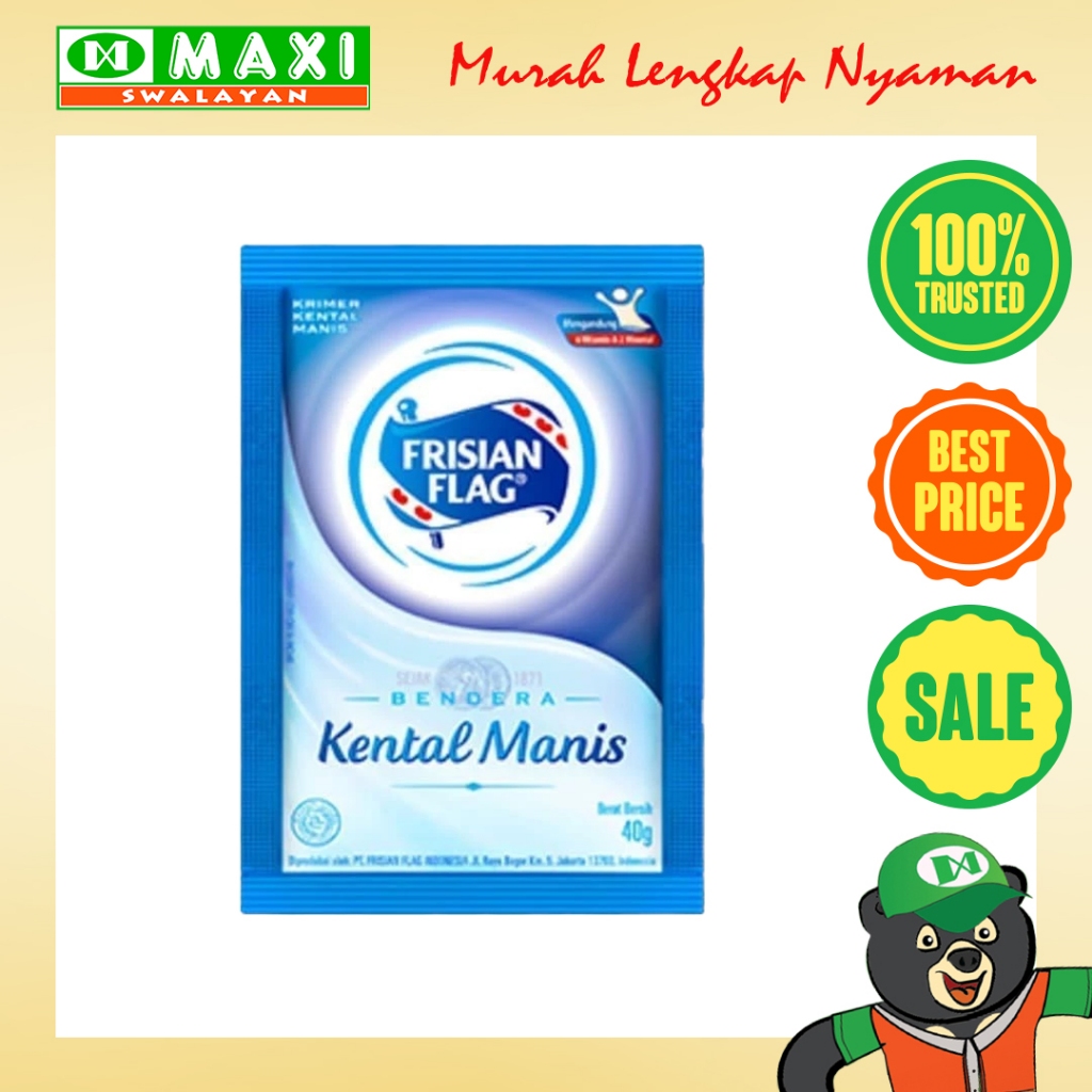 

Bendera Susu Kental Manis Krimer 40gr