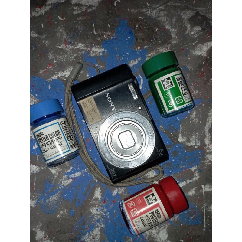 Kamera digital Sony Cyber-shoot DSC-W810 & Canon Ixus 160