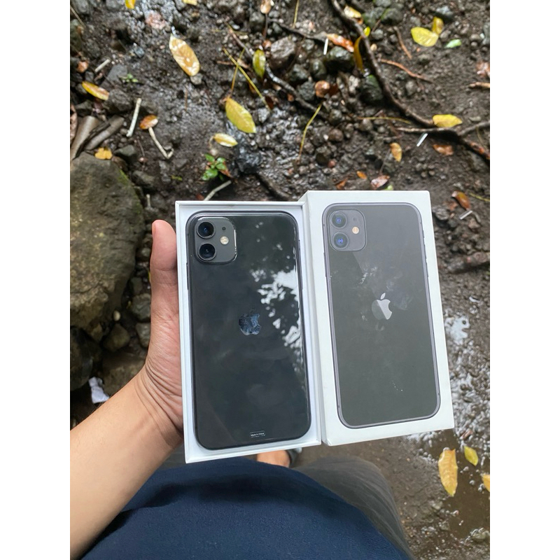 iphone 11 64gb second iBox fullset ori