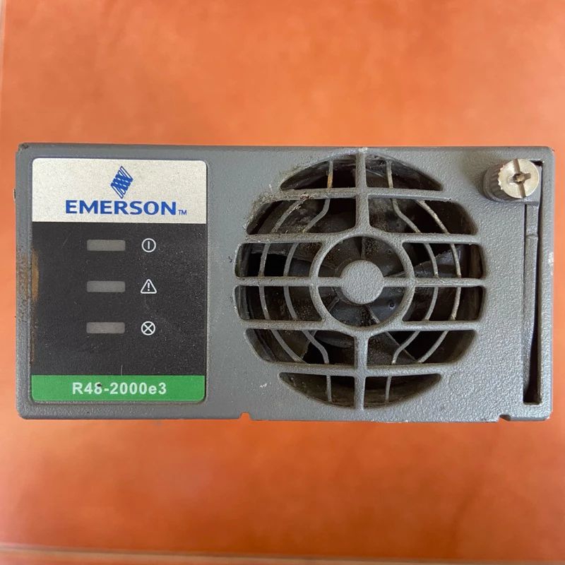Power supply PSU emerson 53.5 volt 40 ampere 2000watt (2nd second bekas normal) model vertiv R48-200