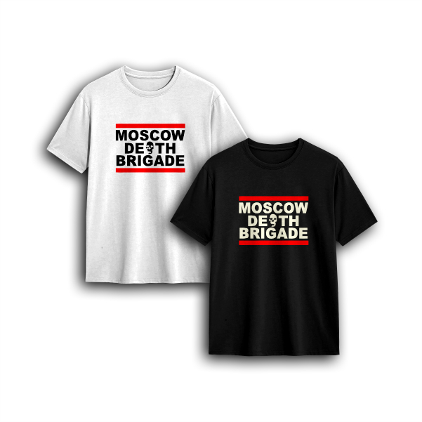 Kaos Suporter Casual Pria Dan Wanita Series Moscow Death Brigade