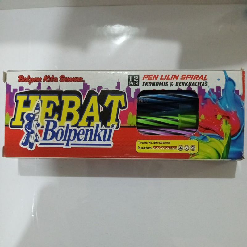 

BOLPENKU HEBAT PULPEN LILIN / perlusin(12pcs)