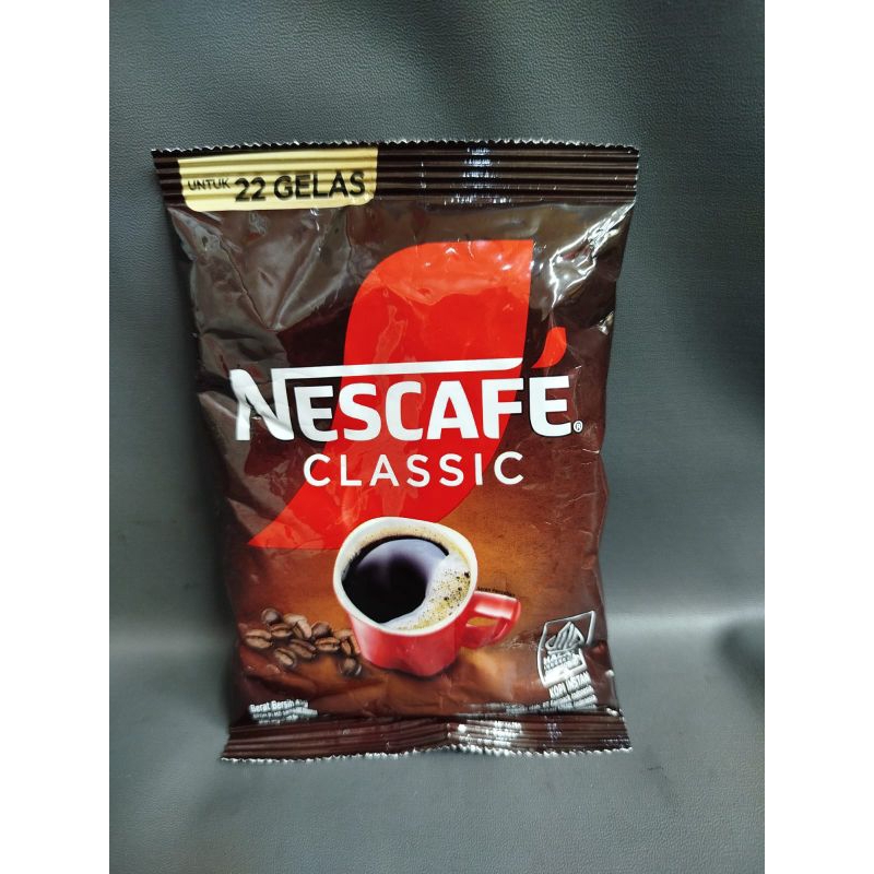 

Nescafe Classic 45g Untuk 22 Gelas Kemasan Baru