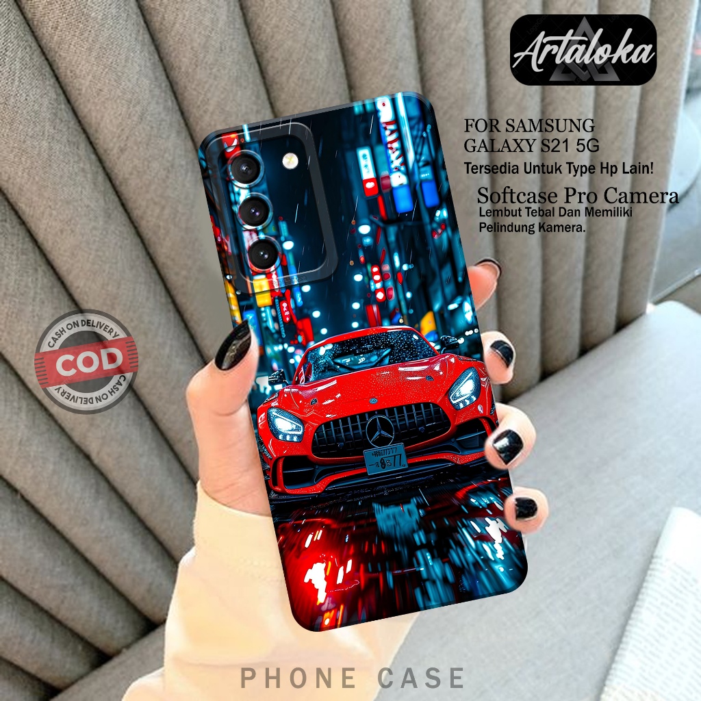 Case Hp Samsung Galaxy S21 5G Fashion Case Mobil Case Samsung Galaxy S21 5G Silikon TPU Pro Camera C