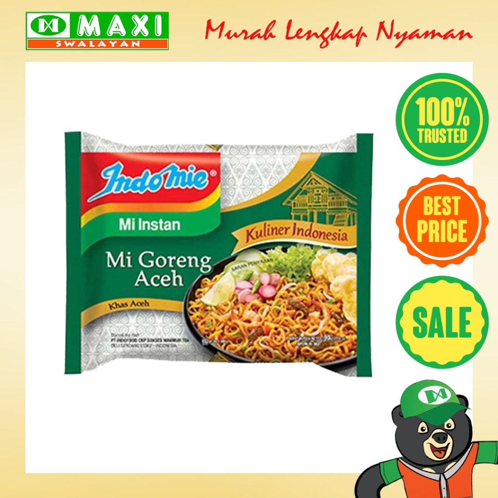 

IndoMie Mi Goreng Aceh Kuliner Indonesia 80gr
