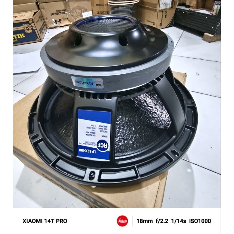 RCF 12X400 SPEAKER KOMPONEN 12 INCH