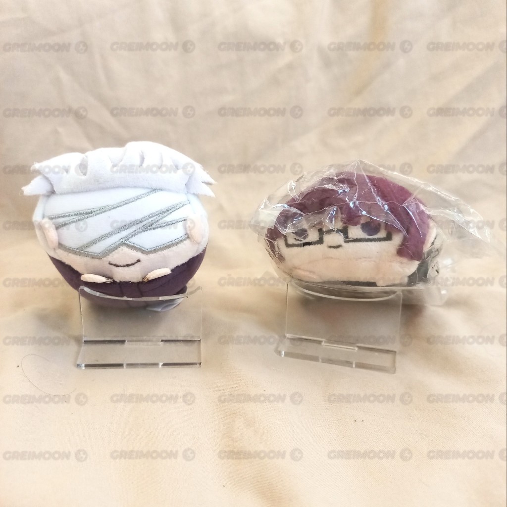 Gantungan/Keychain Boneka Plush Jujutsu Kaisen Mochikororin Gojo & Noru Maskot Maki