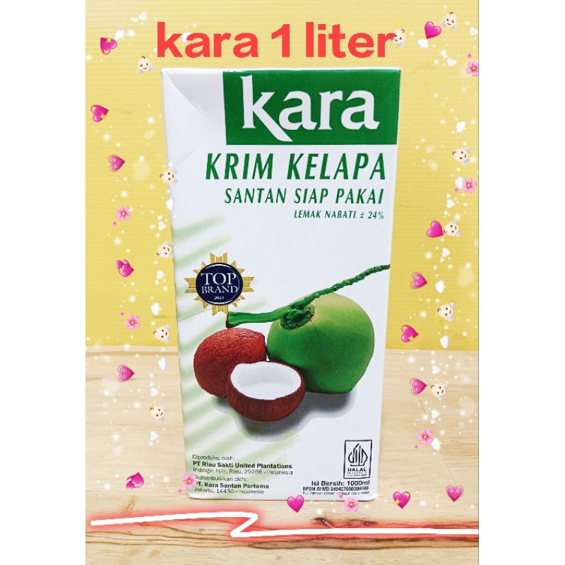 

SANTAN KARA 1 LITER /KARA SANTAN