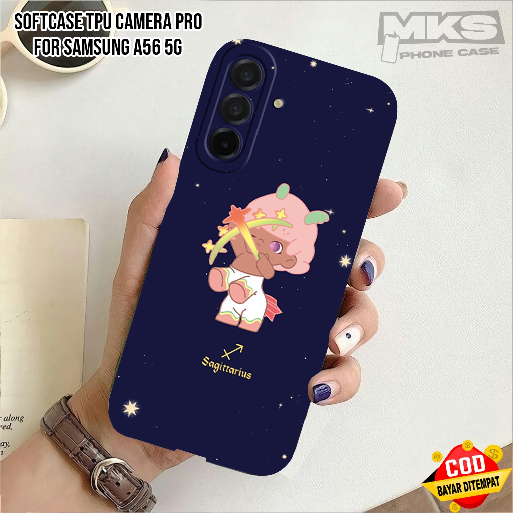 Case SAMSUNG A56 5G - Motif ZODIAK - Kesing Handphone - Softcase SAMSUNG A56 5G - Kesing HP SAMSUNG