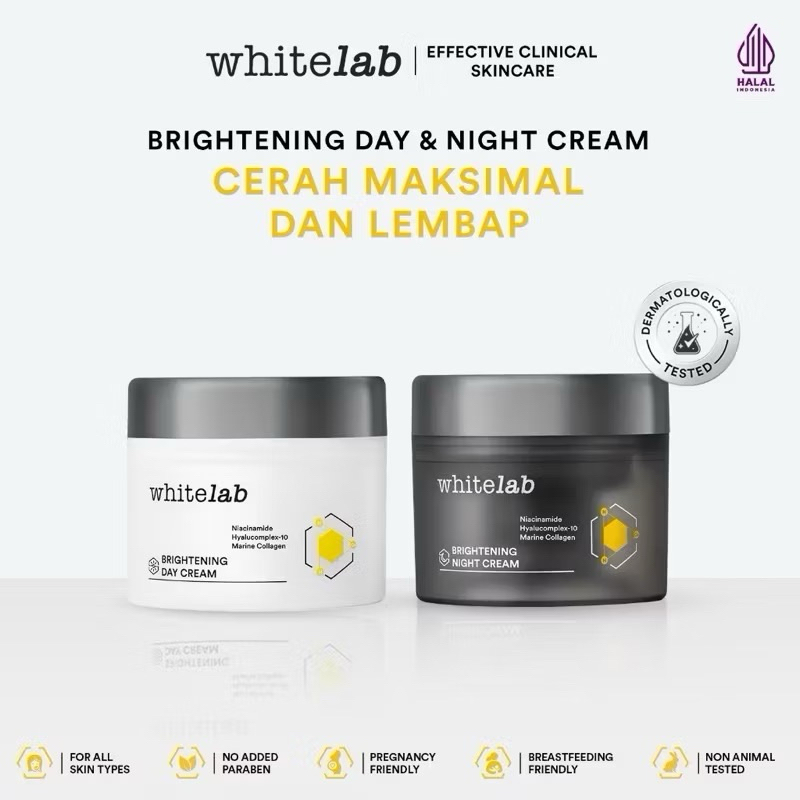 Whitelab Brightening Cream (Day/Night/Underarm Cream)