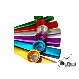 Alat Musik Tiup Kazoo Plastik / Metal Alumunium Portable