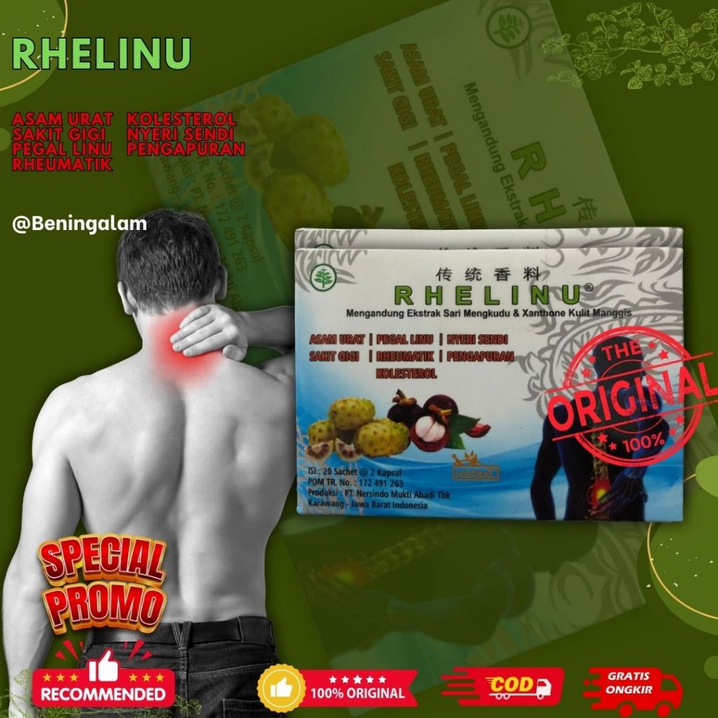 

Kapsul Rhelinu 20 Sachet Original 100%