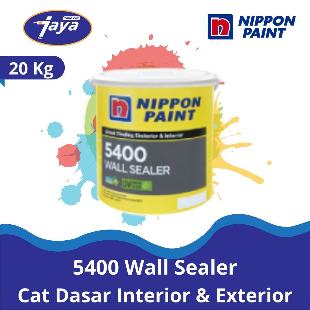 Nippon Paint Wall Sealer 5400 Original 100% || Cat Dasar Nippon Paint 20Kg