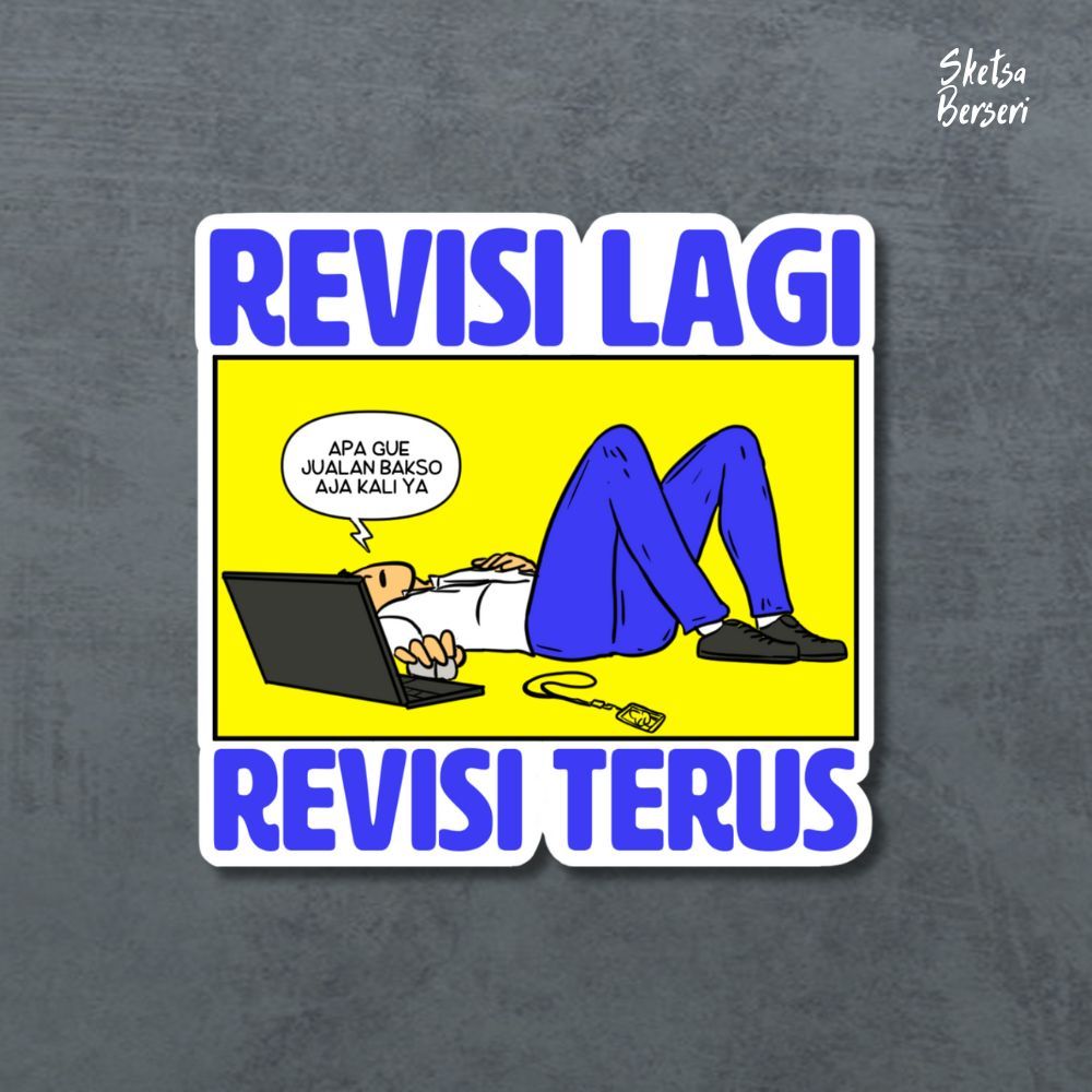 

Revisi lagi revisi terus- satuan-Vinyl Sticker | SS - 016