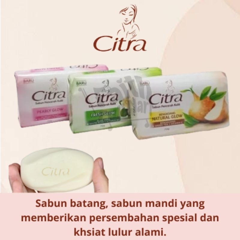 citra sabun mandi batang 70gr/Citra Sabun Batang I