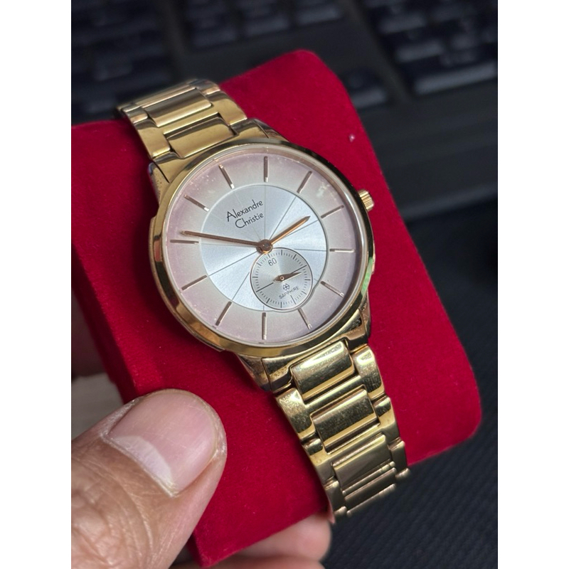 Preloved Alexandre Christie AC Wanita AC 8546 / AC8546  second original fullset