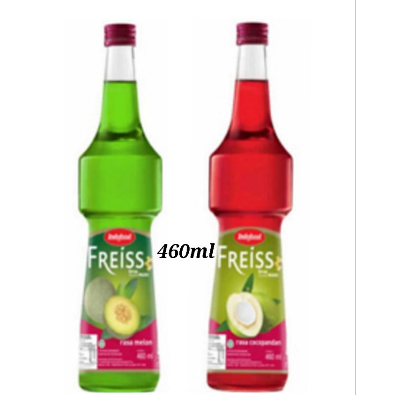 

indofood sirup freiss 460ml botol melon coco pandan