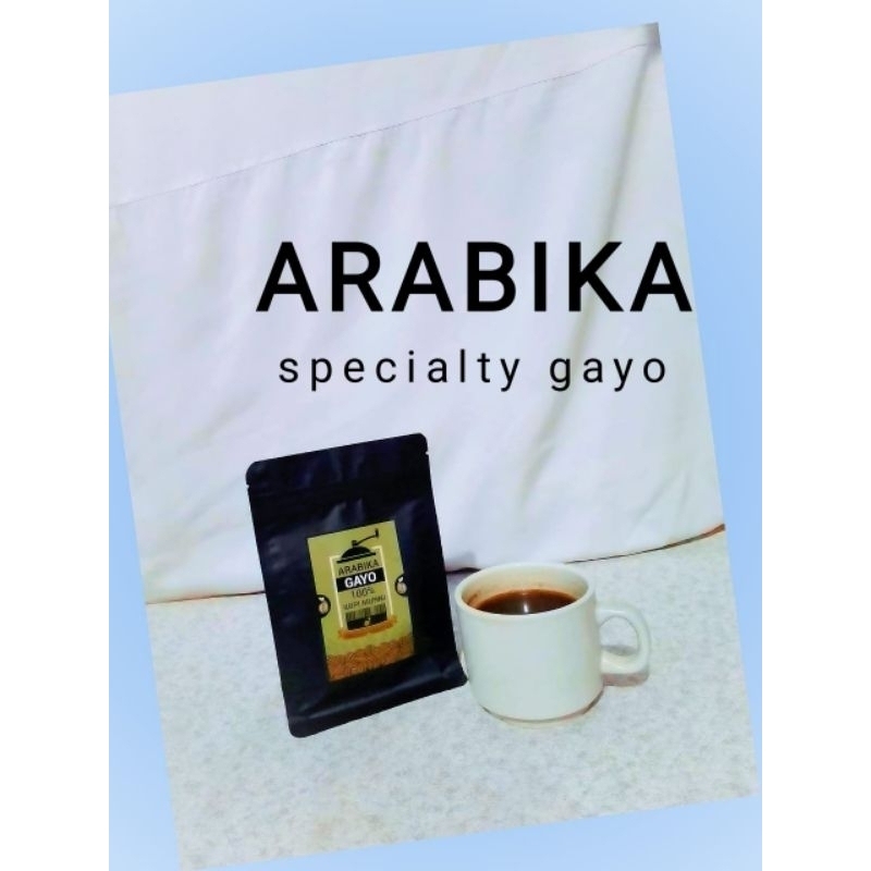 

Kopi Arabika Gayo Specialty ,Asli Aceh Gayo 100 % Full Arabika .500gr