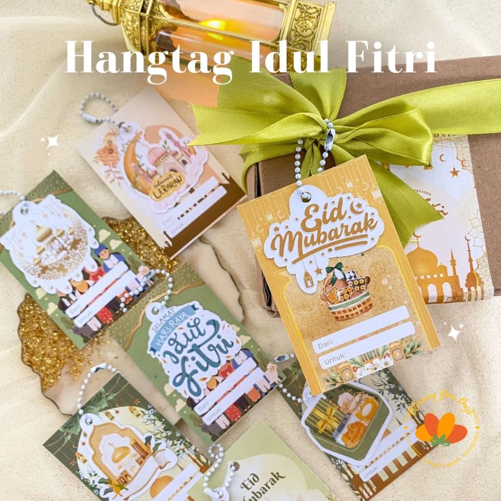 HANG TAG IDUL FITRI - TAG IDUL FITRI - TAG IDUL FITRI - IDUL FITRI HAMPERS - TAG IDUL FITRI Hang Tag