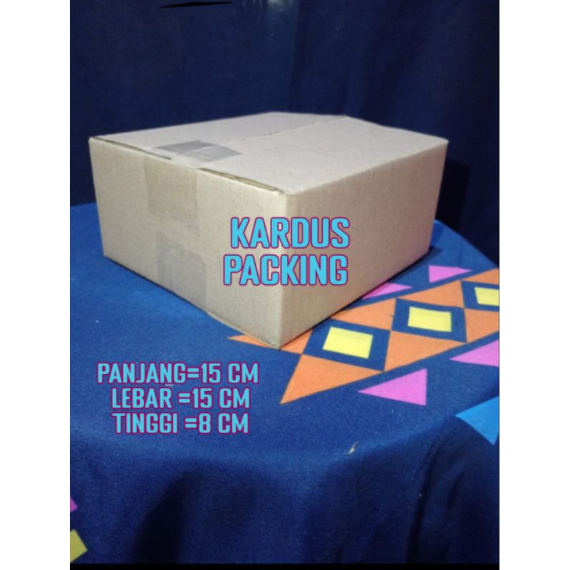 

kardus packing UK 15x15x8 kardus besar kardus kecil.