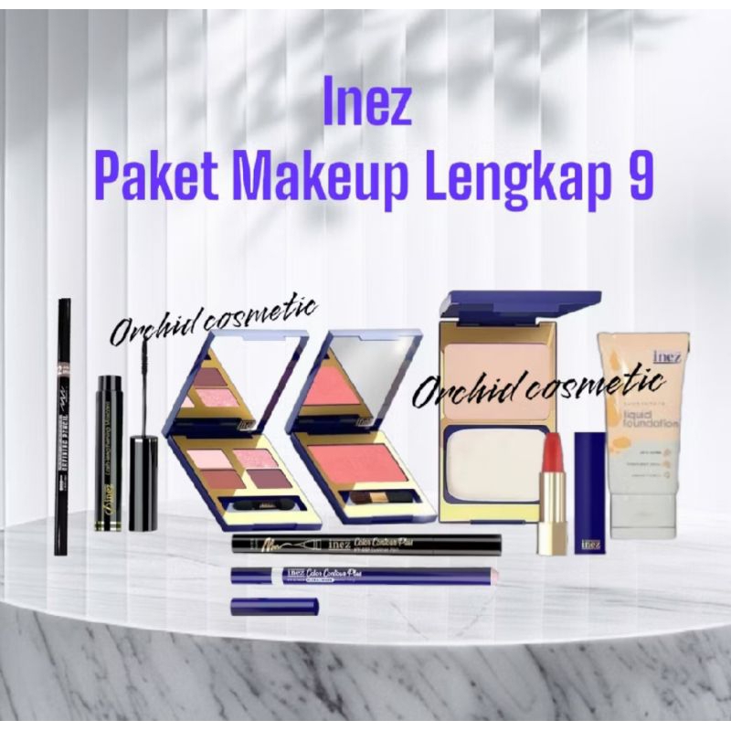 INEZ SET PAKET LENGKAP MAKE-UP