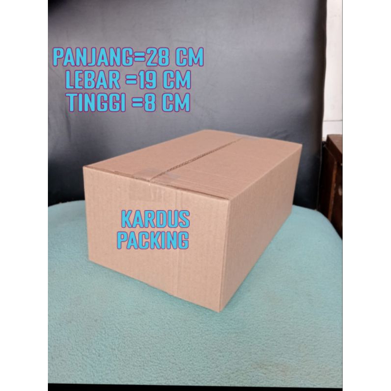 

kardus packing UK 28x19x8 kardus besar kardus kecil