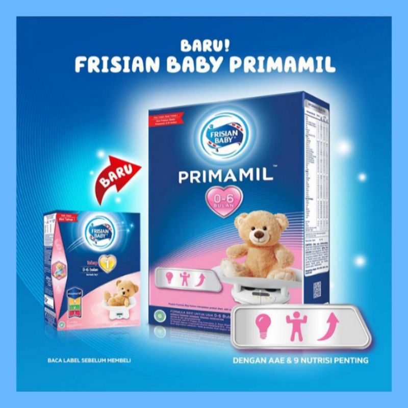 Frisian Baby Primamil Susu Formula Bayi 0-6 Bulan 750 gr