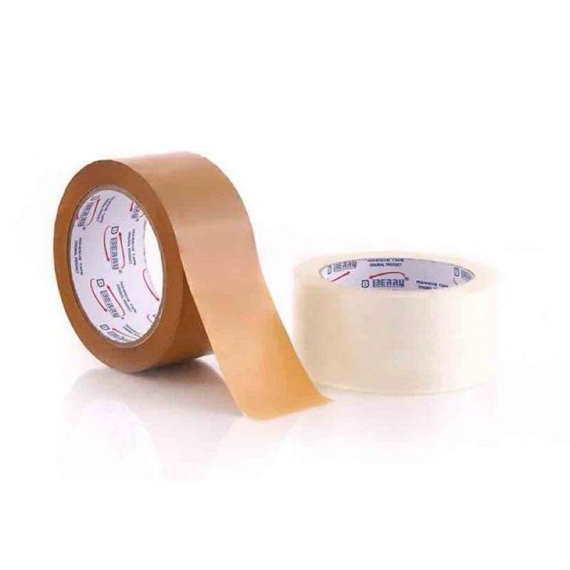 

lakban 90 yard coklat bening