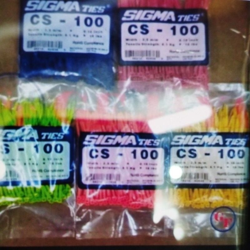 

KABEL TIES SIGMA TIS CS 100 WARNA 10 CM