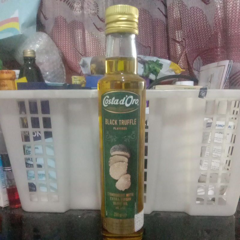 

Costa d oro black truffle extra virgin olive oil 250 ml/extra virgin olive oil