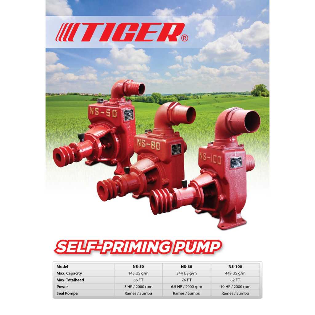 PIOMPA AIR 4 INCH TIGER NS 1000