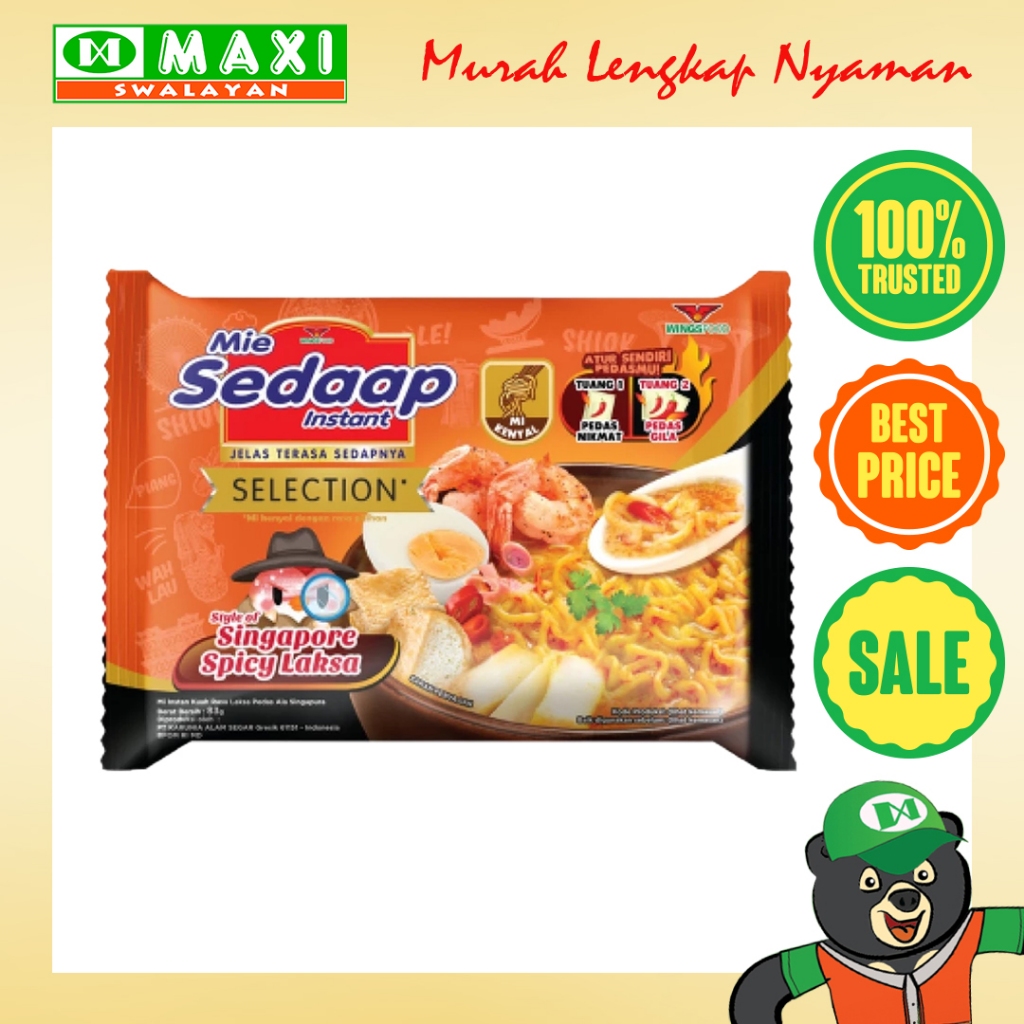 

Mie Sedaap Singapore Spicy Laksa 80gr